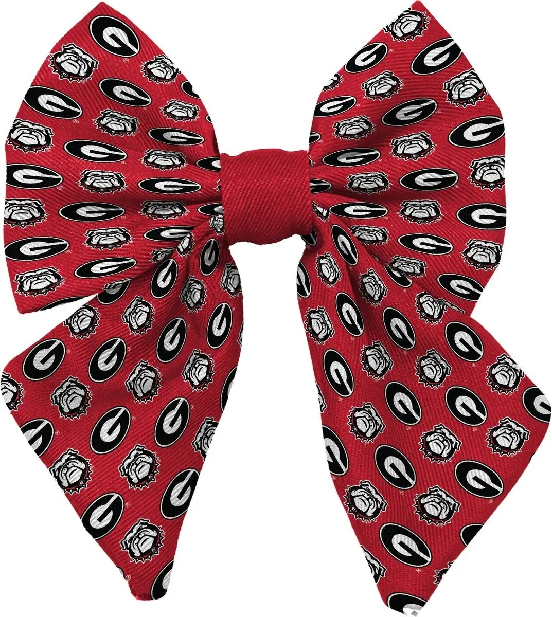 ShopInstaPets Georgia Bulldogs Dog Bow Tie