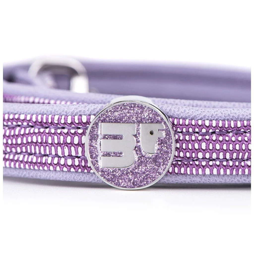 MyFamily Saint Tropez Lilac Synthetic Fiber Dog Leash
