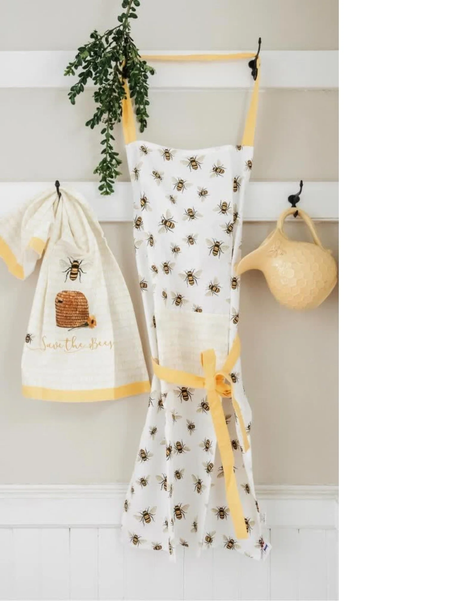 Save the Bees Cotton Apron