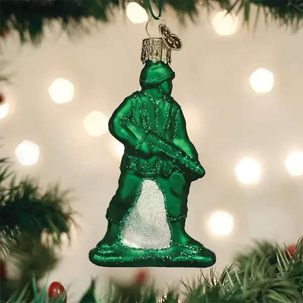 Army Man Toy Ornament | Old World Christmas
