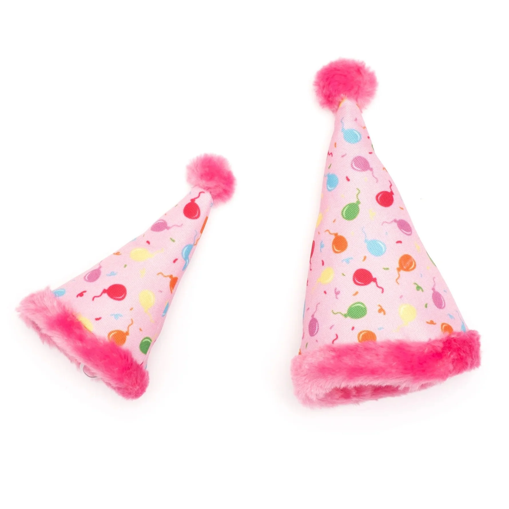 The Worthy Dog Birthday Party Hat for dogs with adjustable elastic chin strap and crinkle toy design (8).jpg