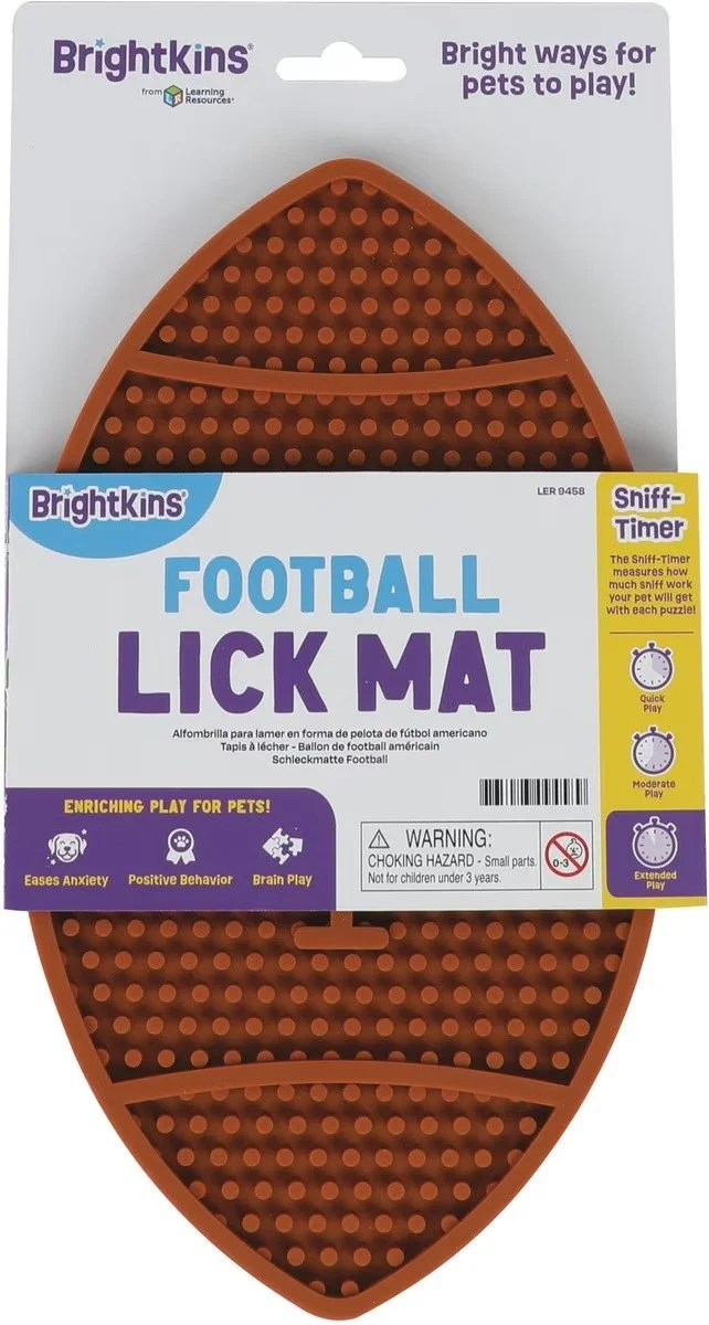 Brightkins Football Dog Lick Mat