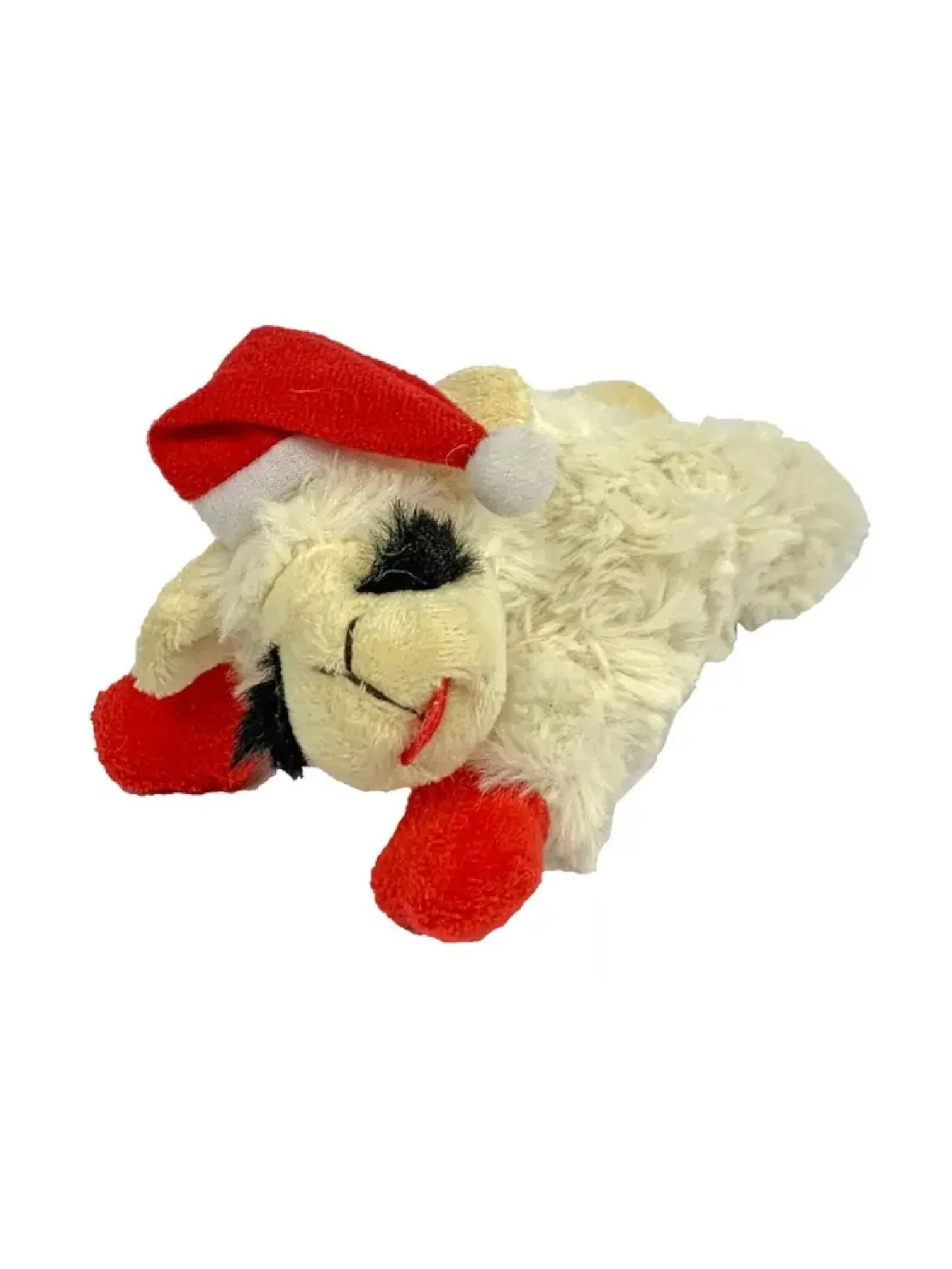 Holiday Lamb Chop with Santa Hat 6 in