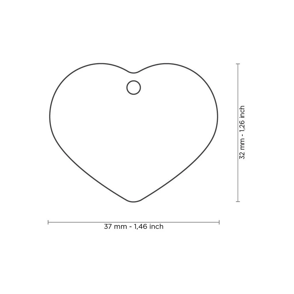 MyFamily Basic Big Red Heart Pet ID Tag.jpg