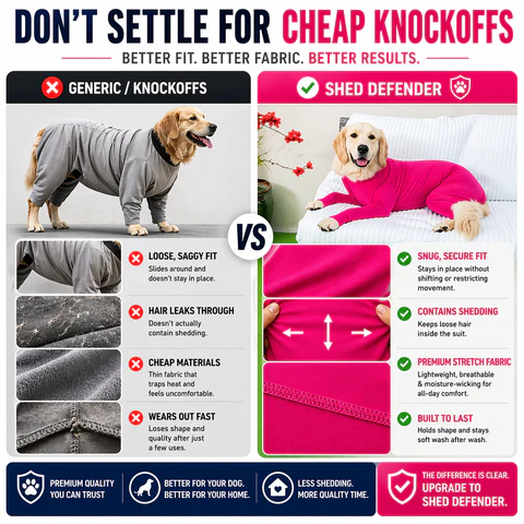 Shed Defender recovery onesie bodysuit for dogs