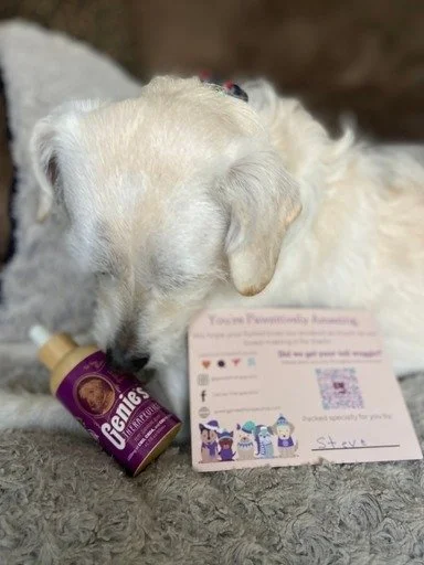 imageye___-_ Genie’s Hemp Signature Oil for dogs with dropper bottle in 10 ml, 30 ml and 50 ml size options (7).jpg