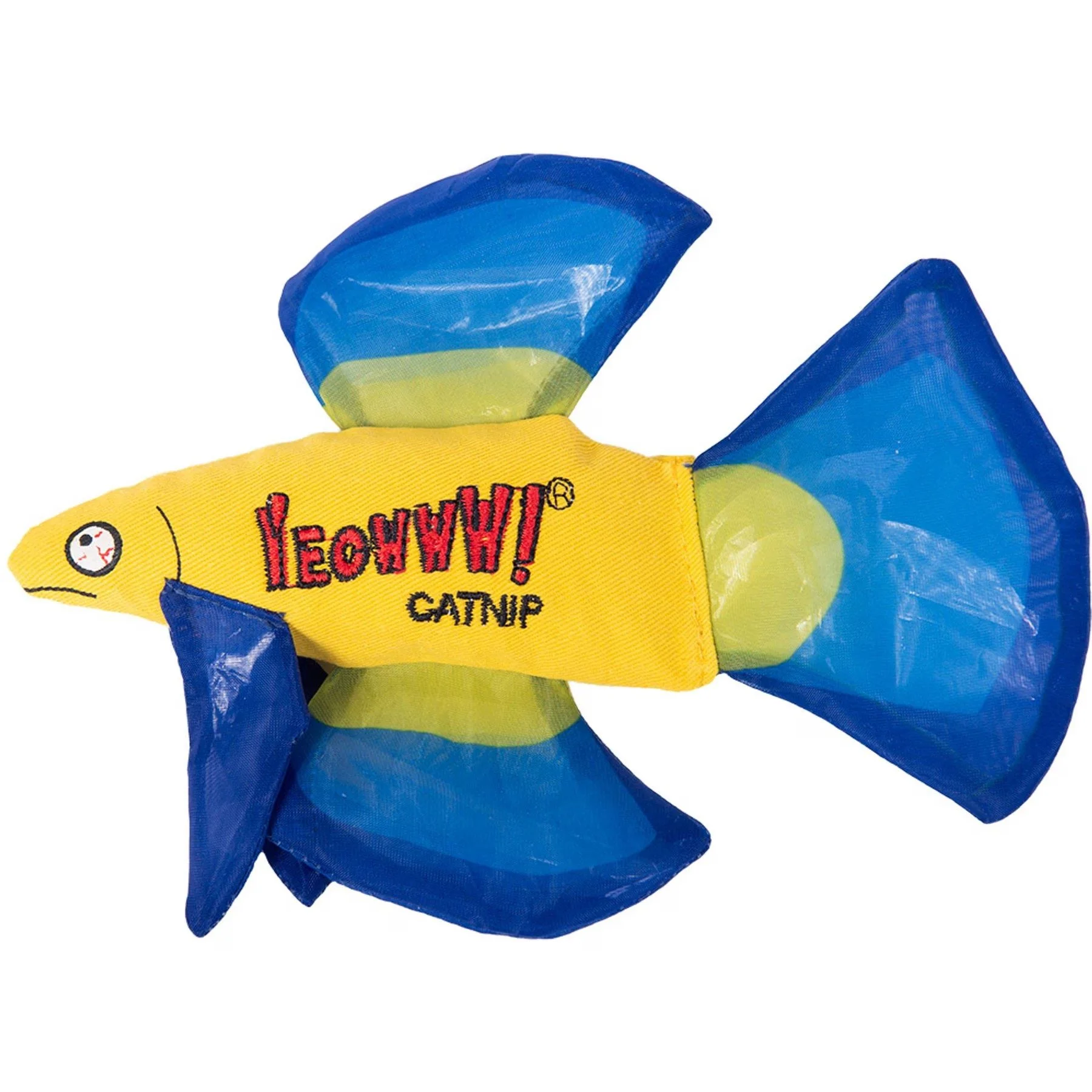 Mo Betta Blue Fish Catnip Toy