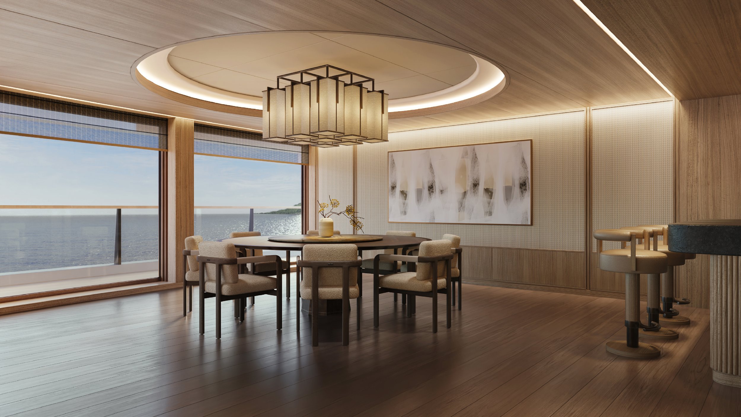 Amangati, Aman at Sea - Accommodation, Aman Suite, Living, 01.jpg