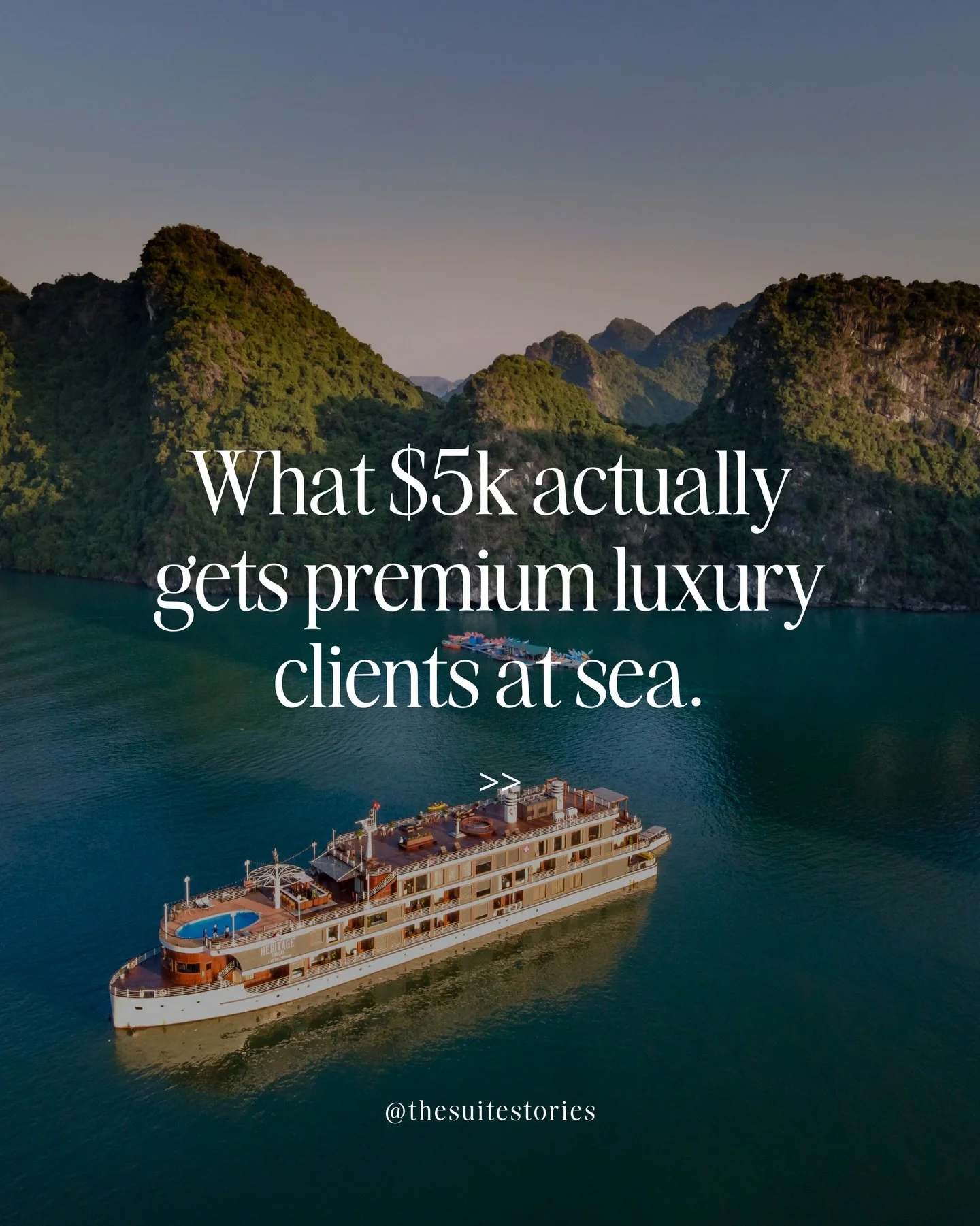 Most people wildly overestimate or underestimate what $5k can actually do at sea.
Some picture a private butler and a top suite.
Others imagine the smallest cabin on the ship.

The truth lives somewhere much more interesting.

A realistic $5k sailing