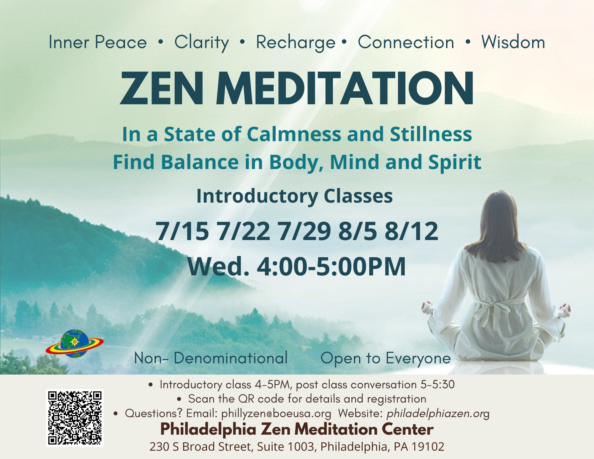 Introductory Zen Meditation Classes