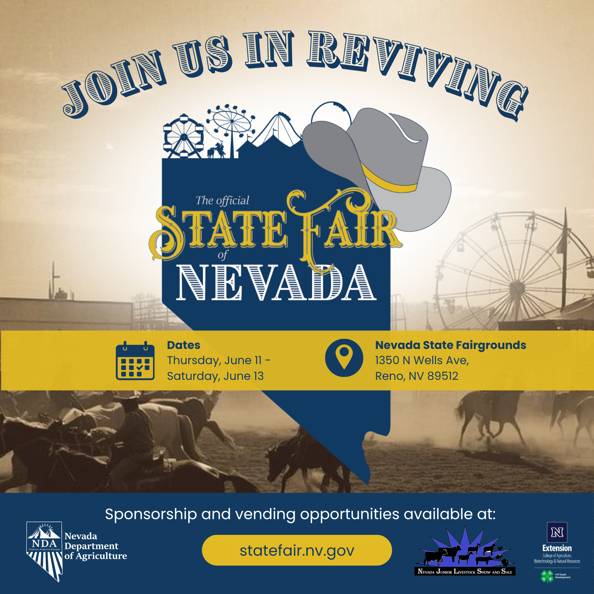 Join the revival of the official State Fair of Nevada