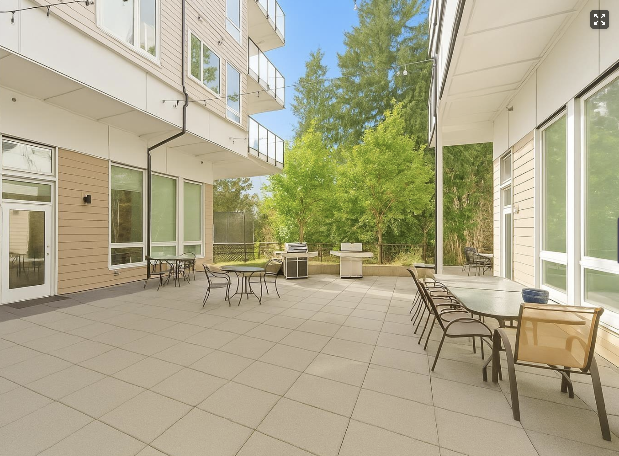 Lower courtyard