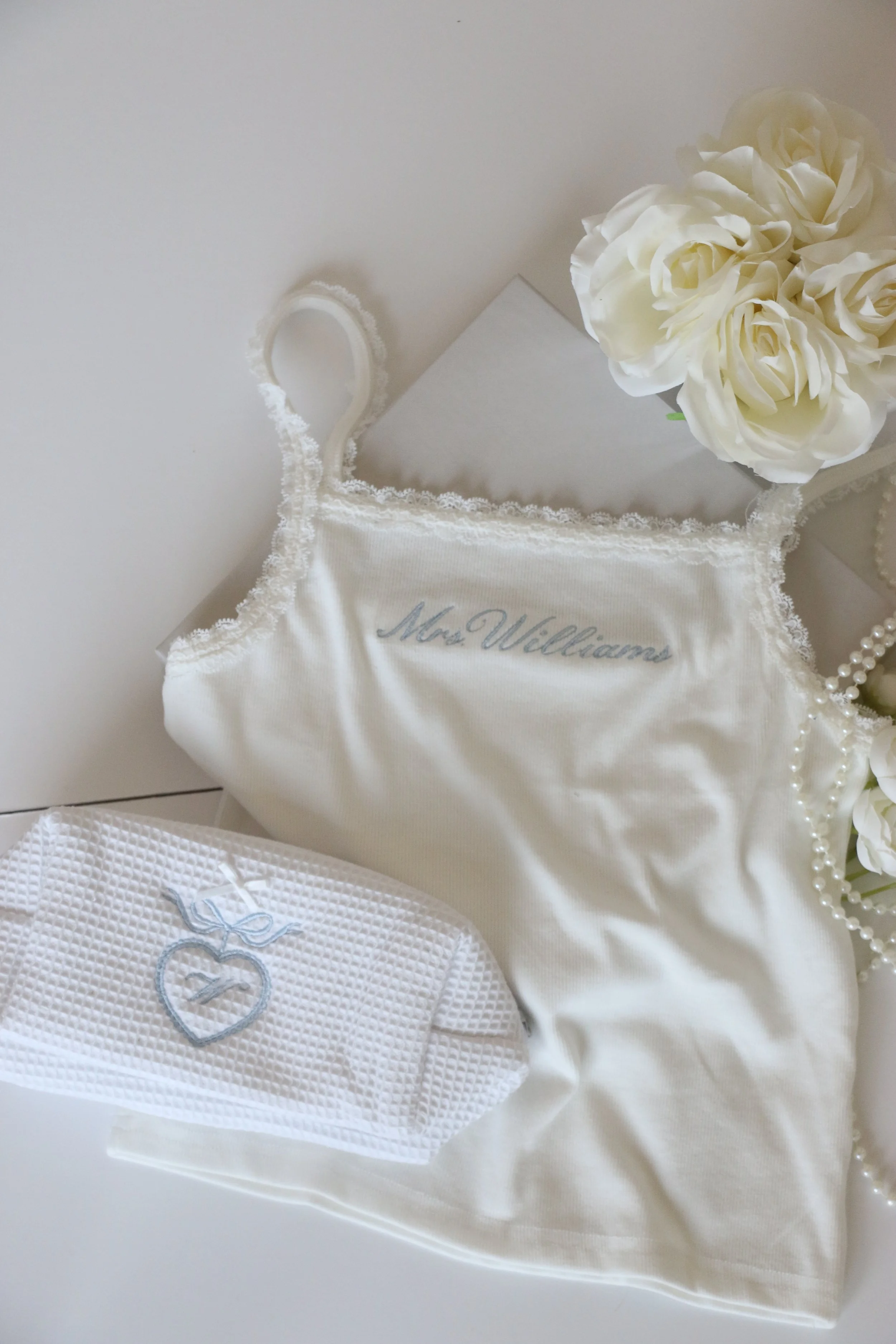 Custom Bridal Makeup Bag