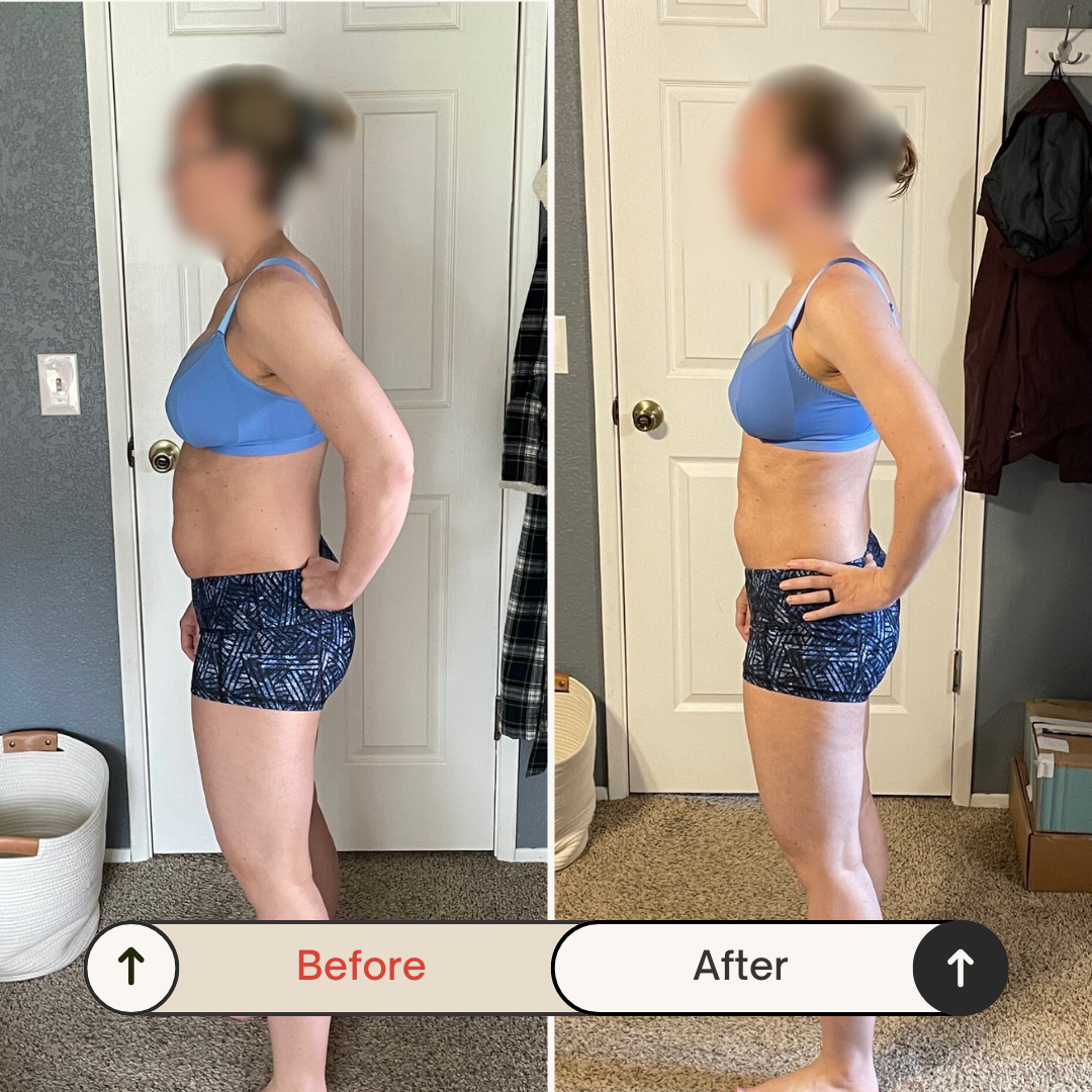 moms lose weight easily