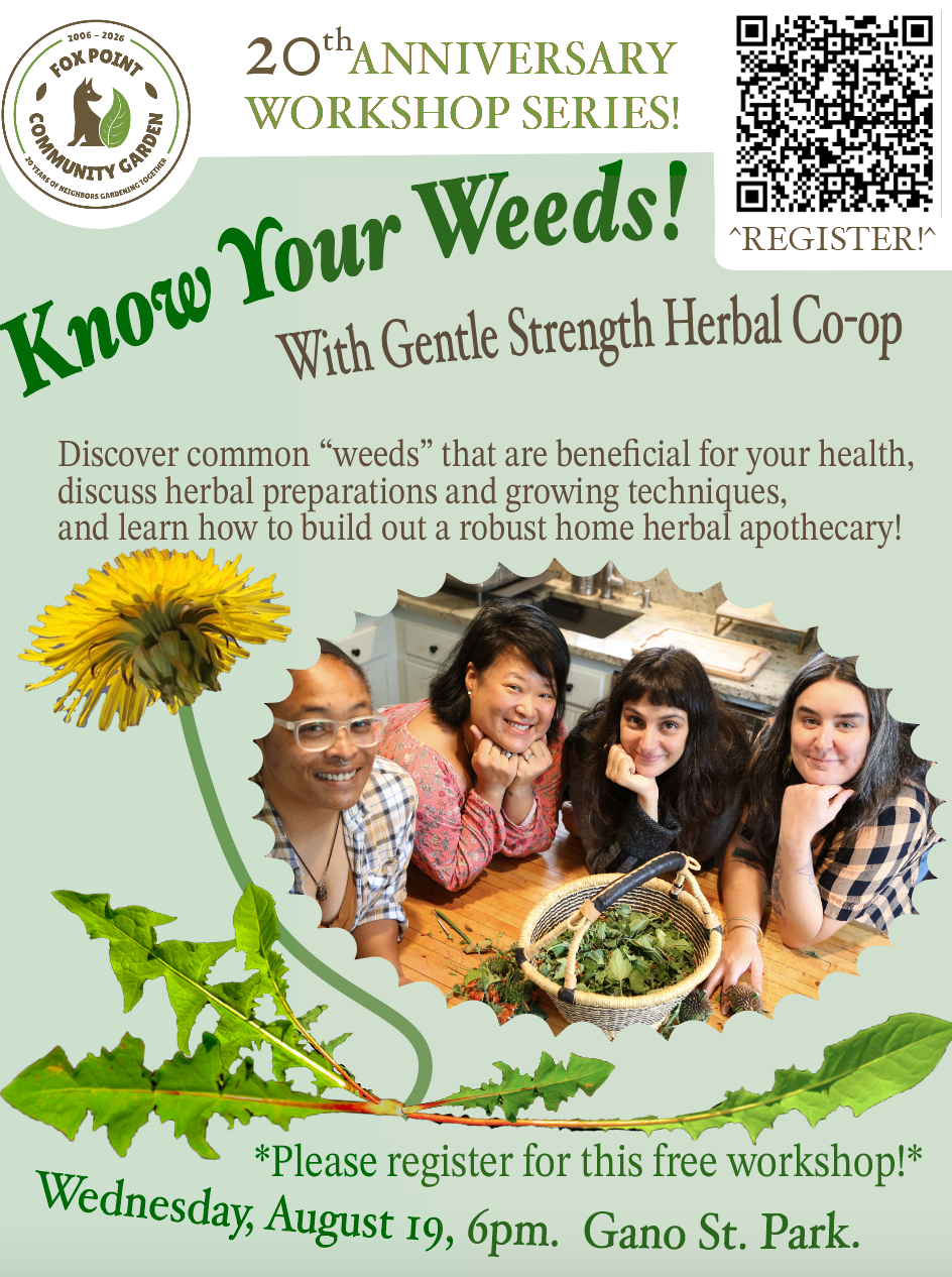 Fox Point Herbal Weed Walk