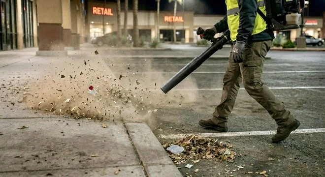 Parking Lot Sweeping in Mesa, AZ