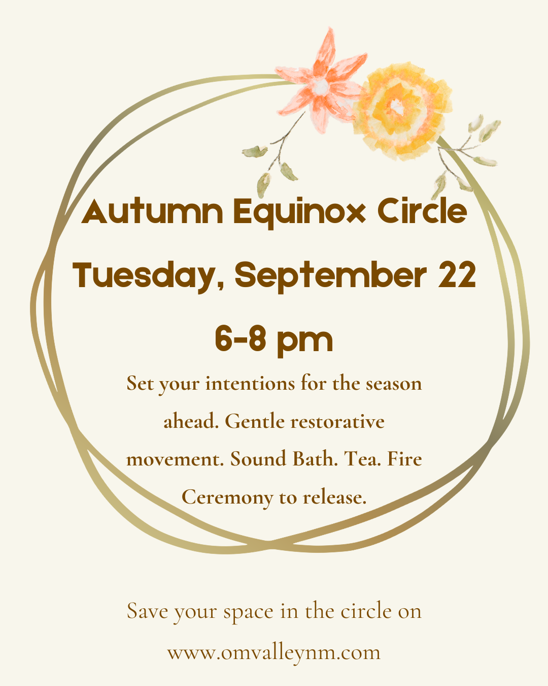 Autumn Equinox Circle