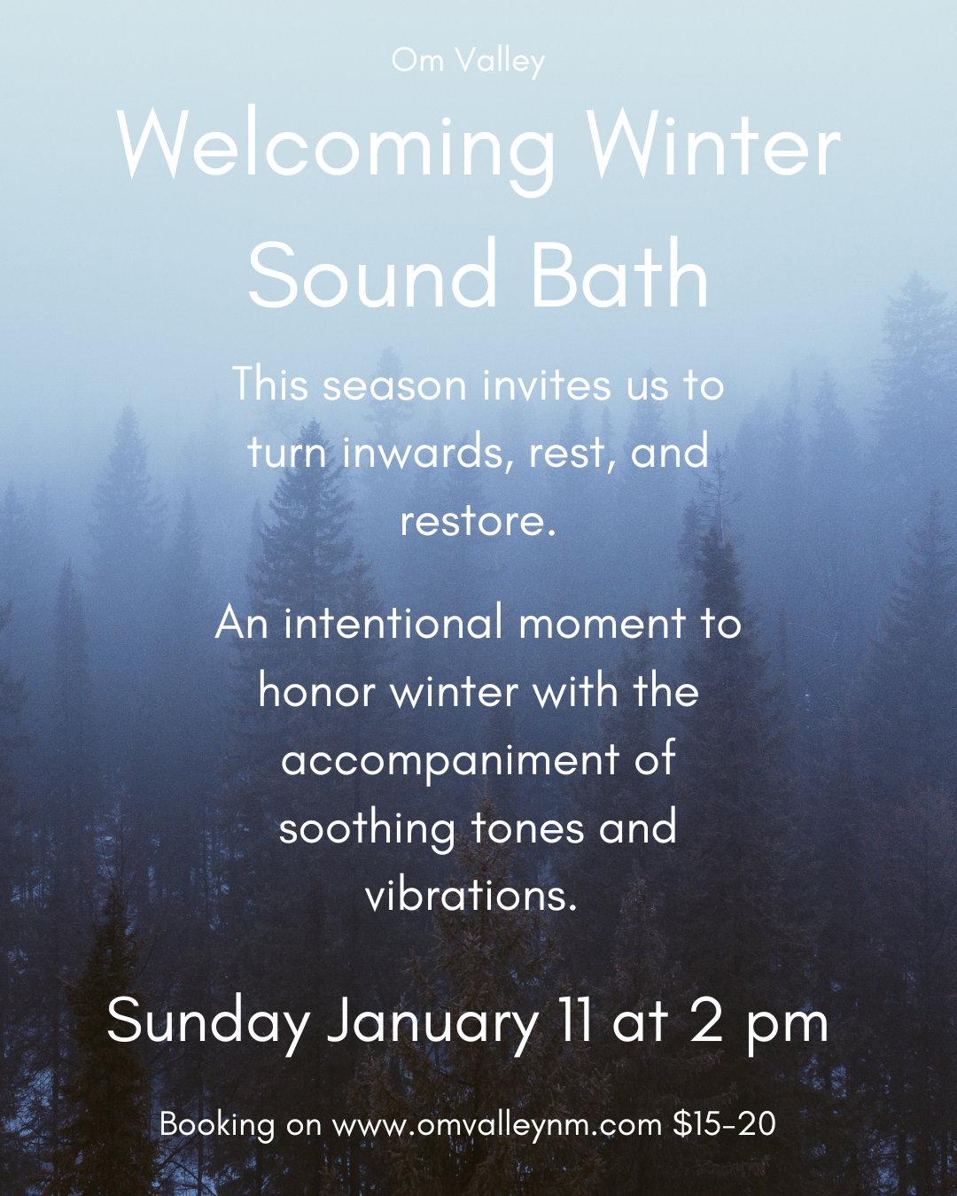 Welcoming Winter Sound Bath