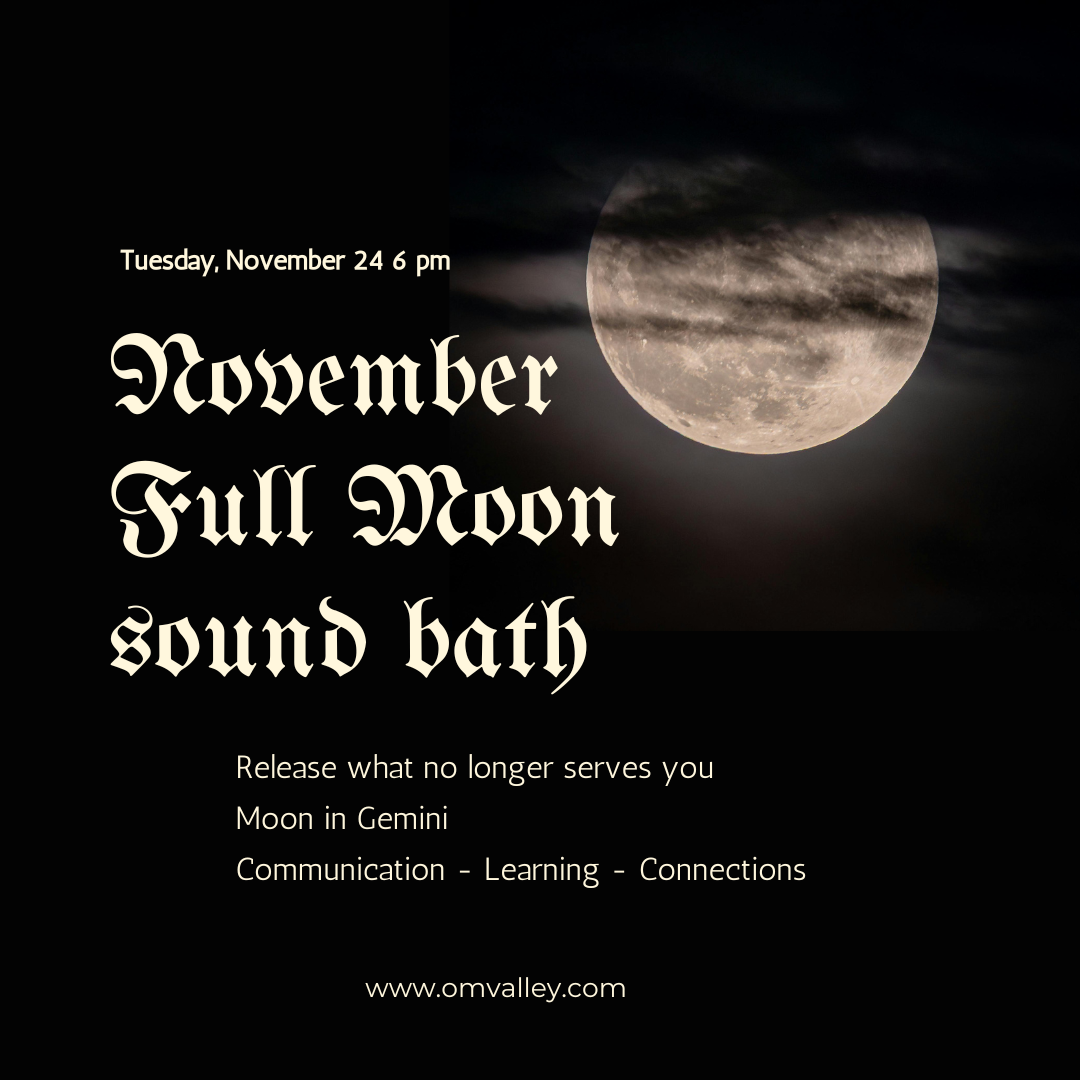 November Full Moon Sound Bath