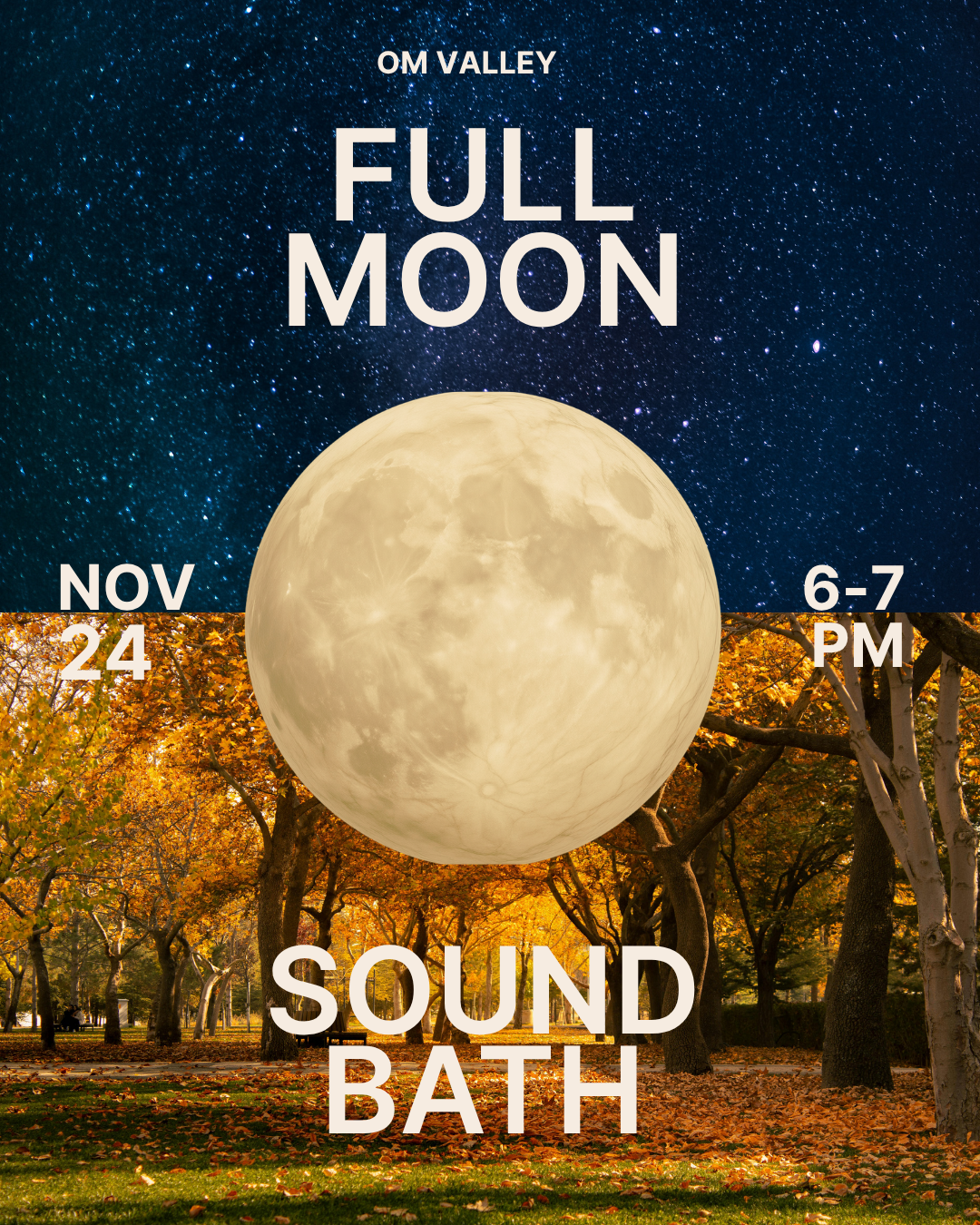 November Full Moon Sound Bath