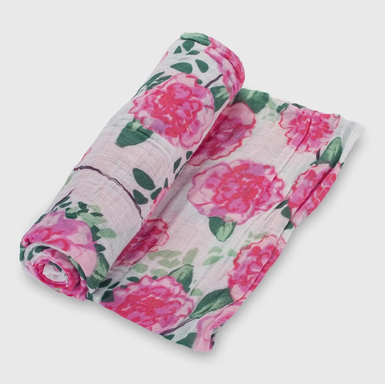 Live Life in Full Bloom Baby Muslin Blanket