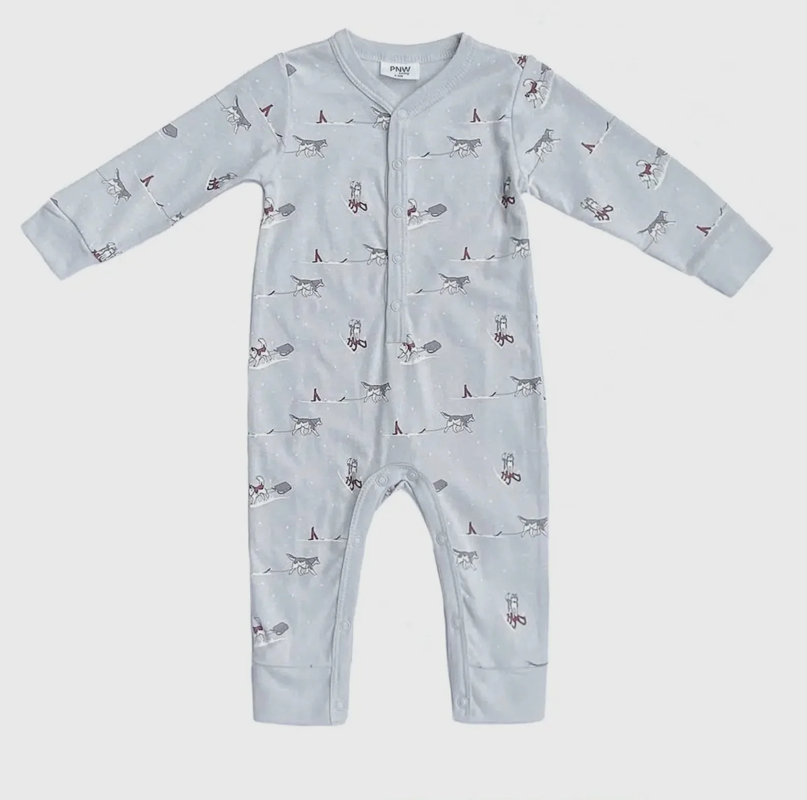 Huskies-Baby Snap Romper