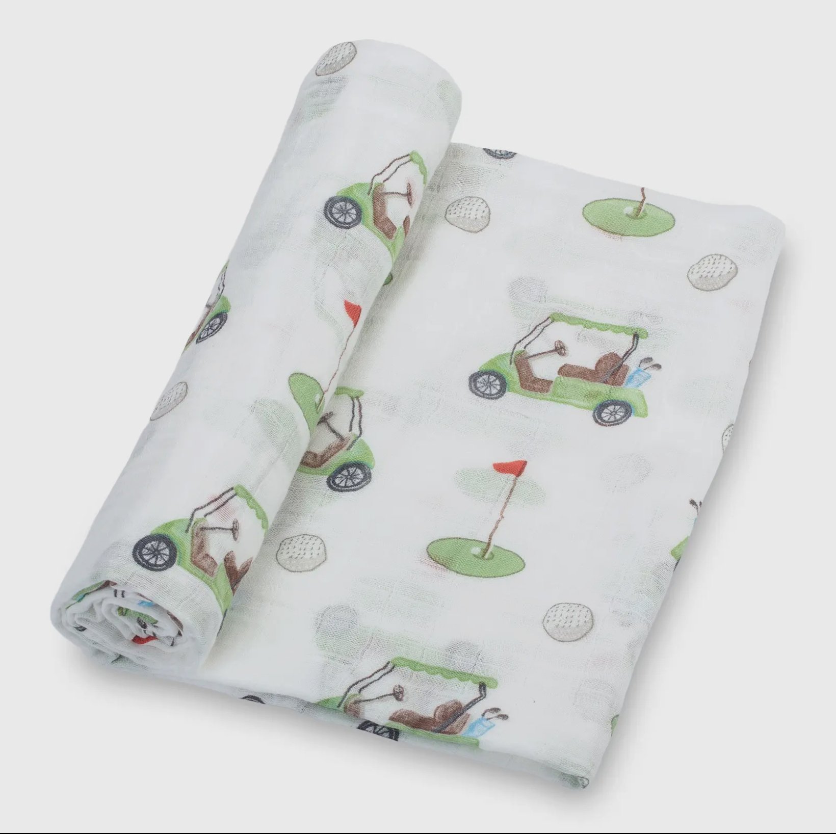 Golf A Round Baby Muslin Swaddle