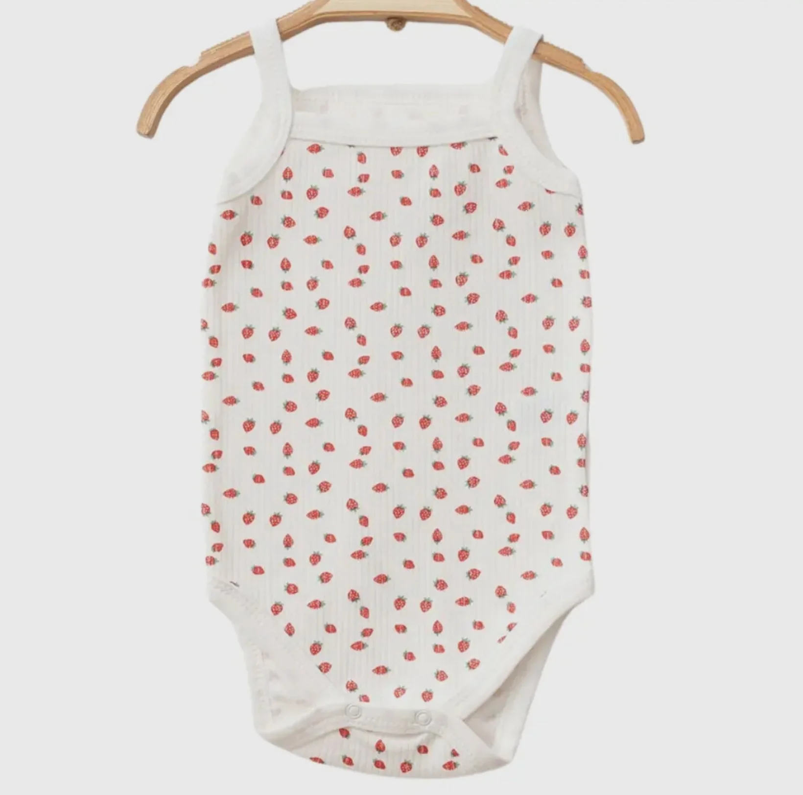 Strawberry Tank Top Romper