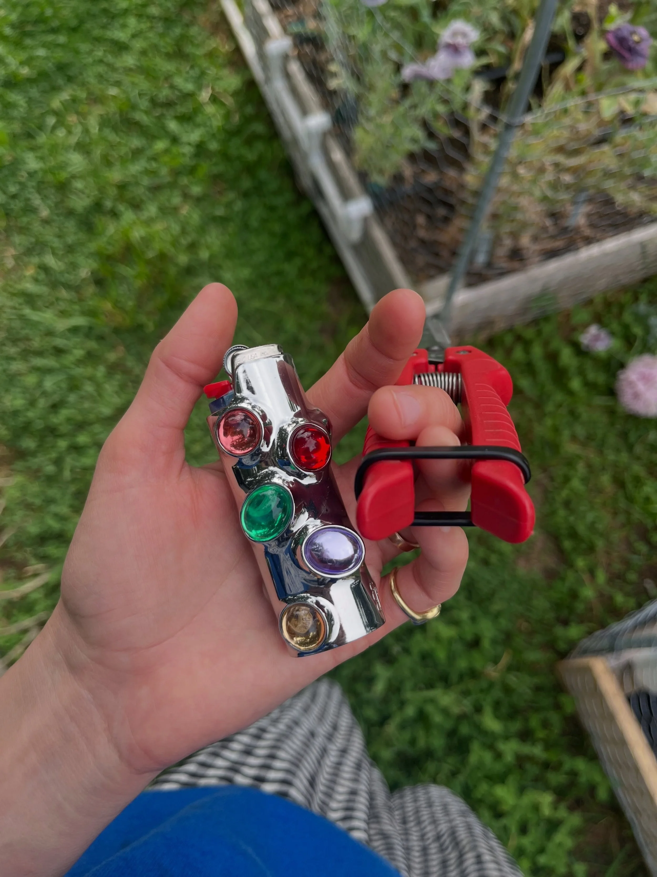 A girl needs cute tools.