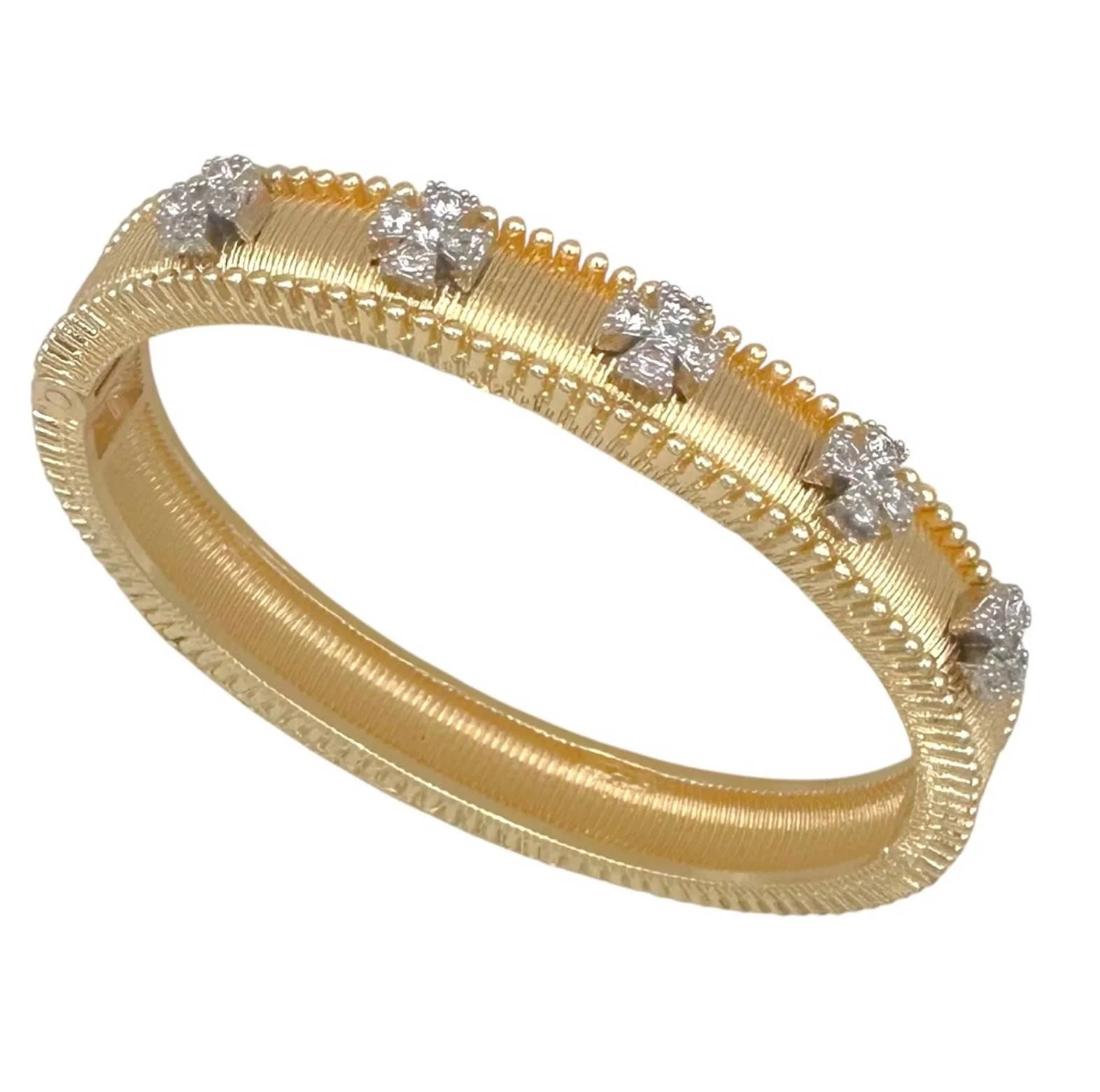 Crystal Cross Bangle