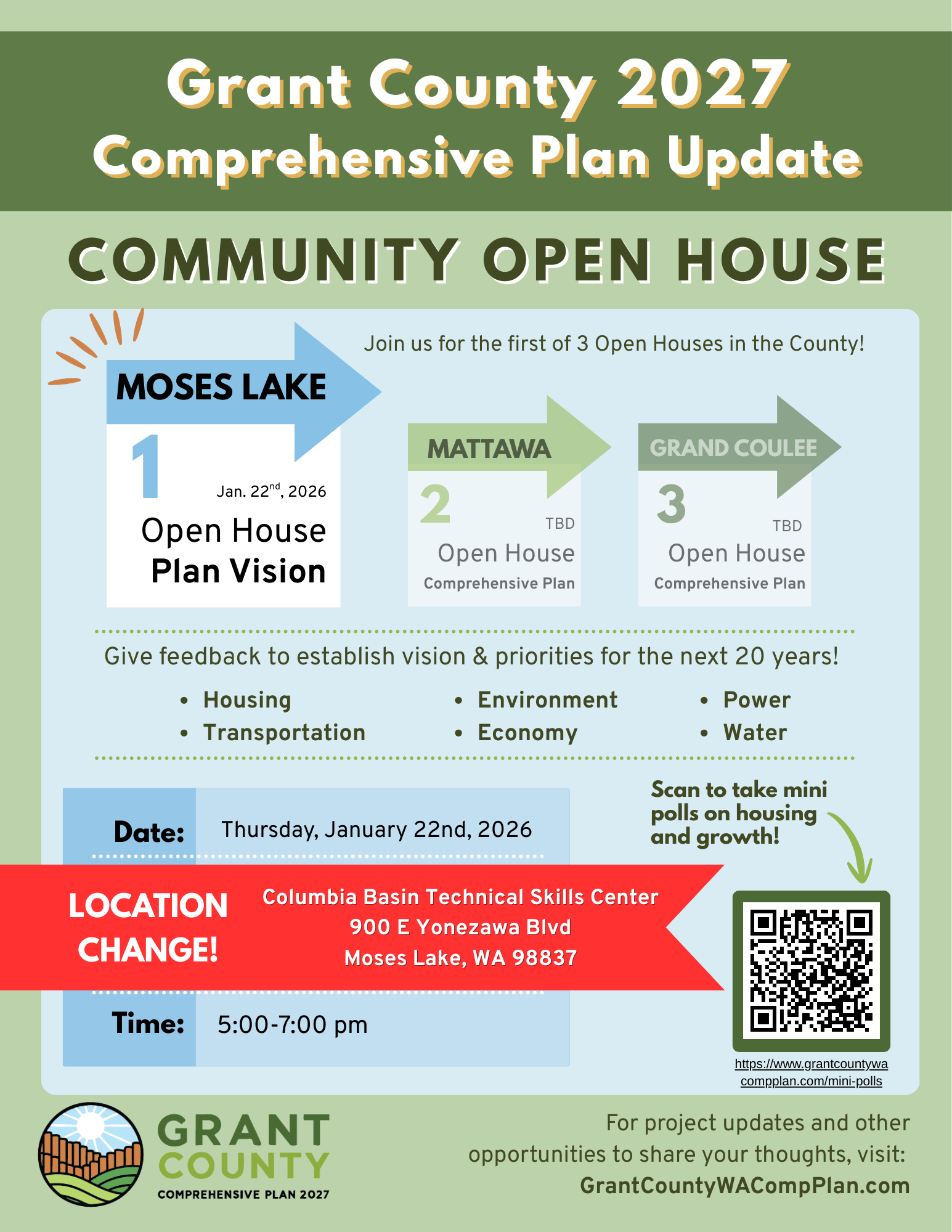 Community Open House - Plan Vision