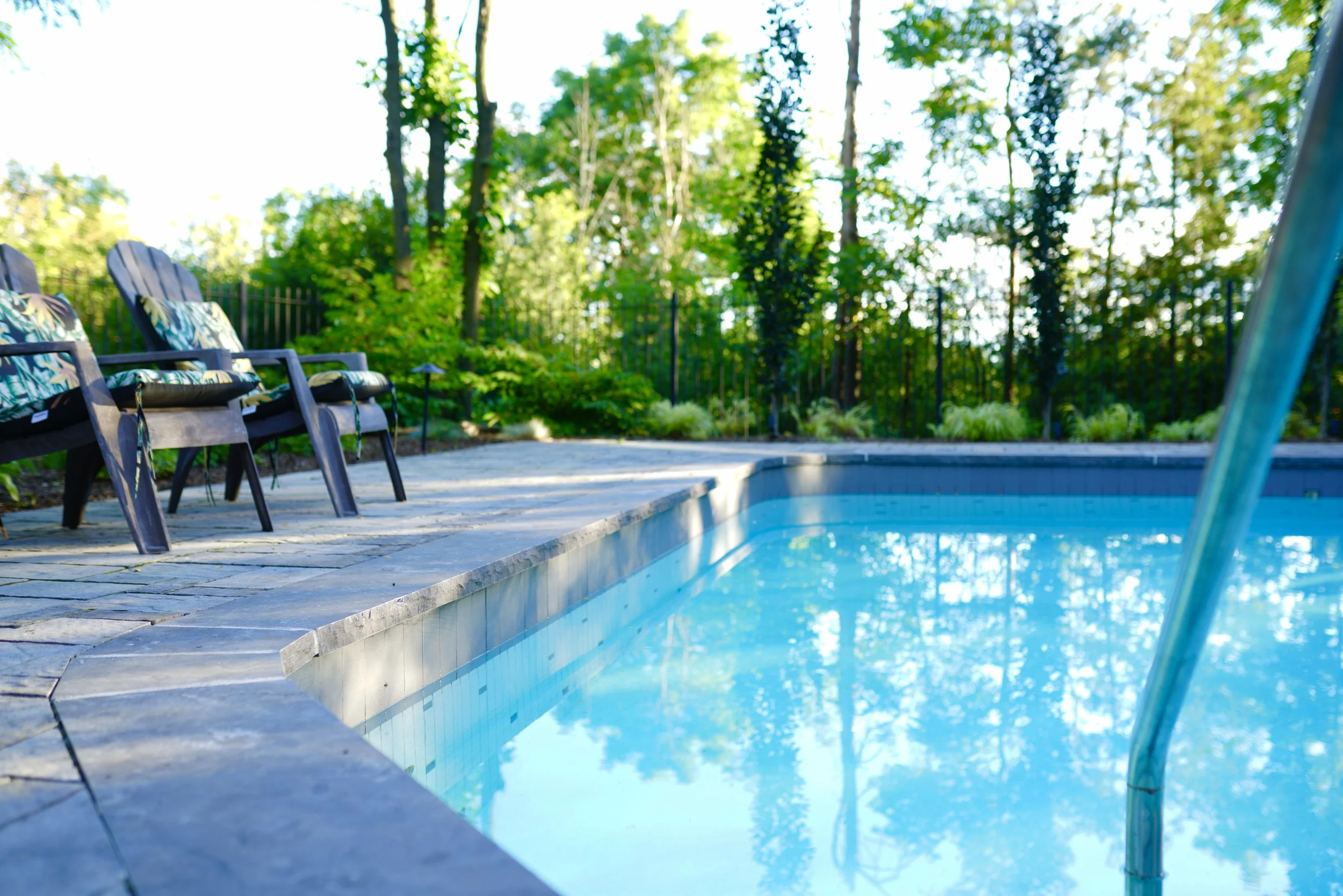 Natural Stone Pool Coping