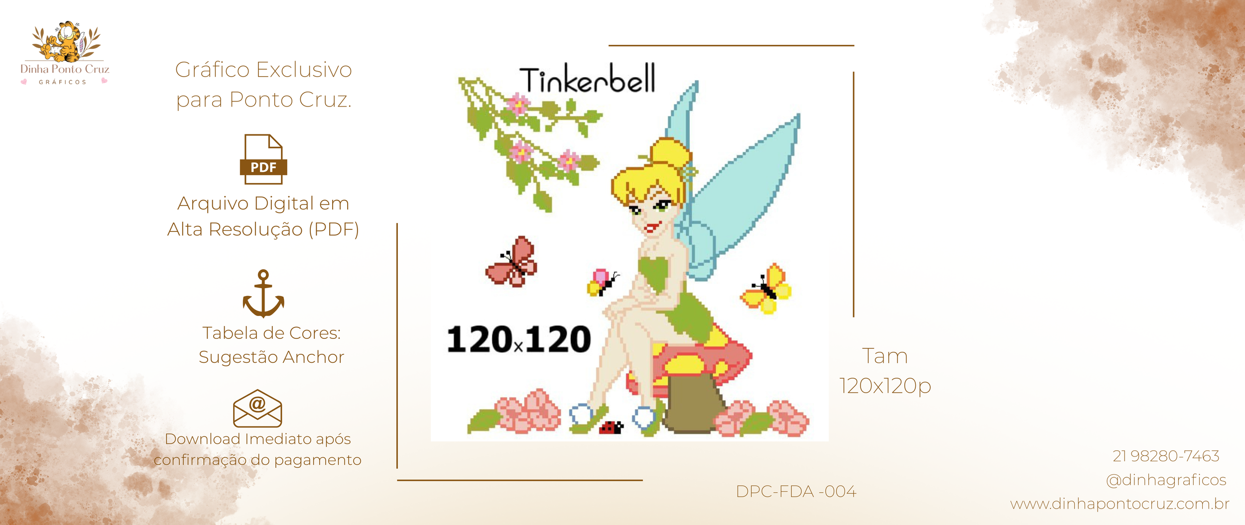 Gráfico - Fada Artesã