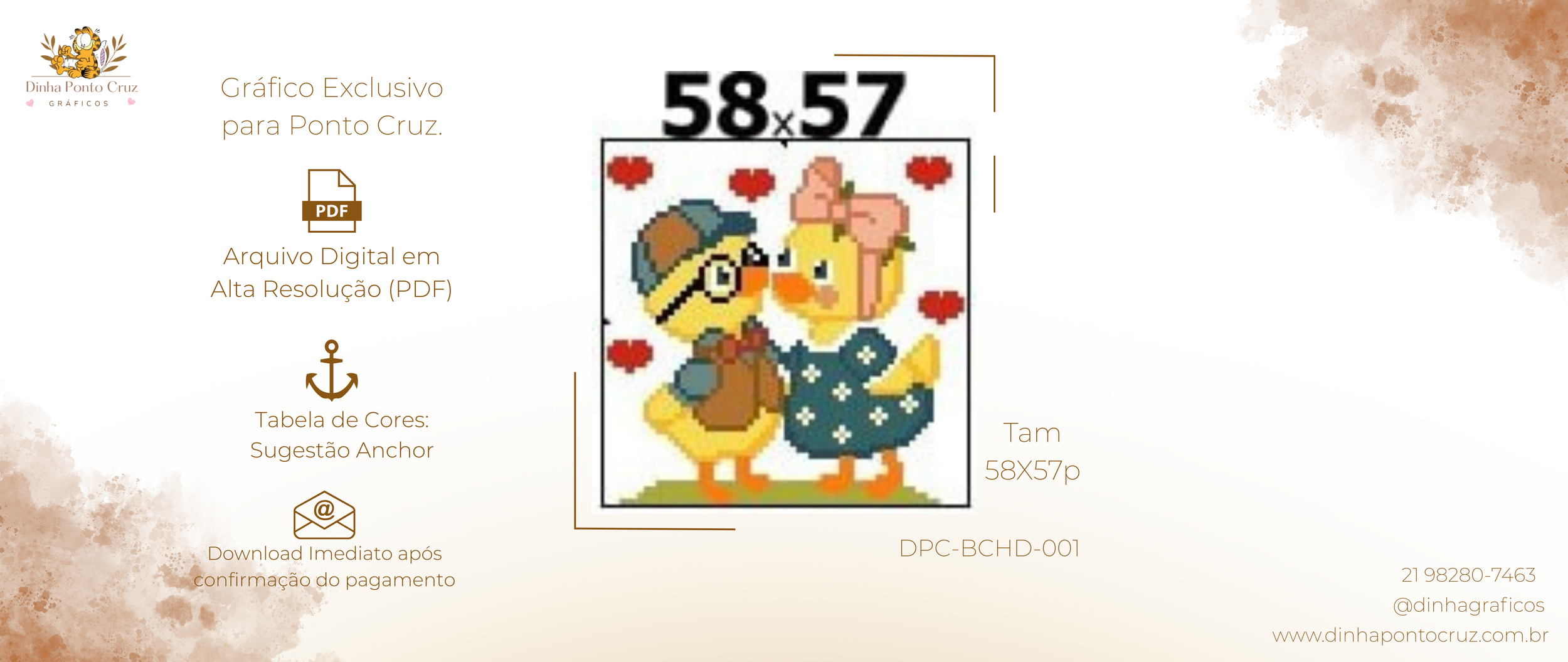 Gráfico - Casal de Pintinhos