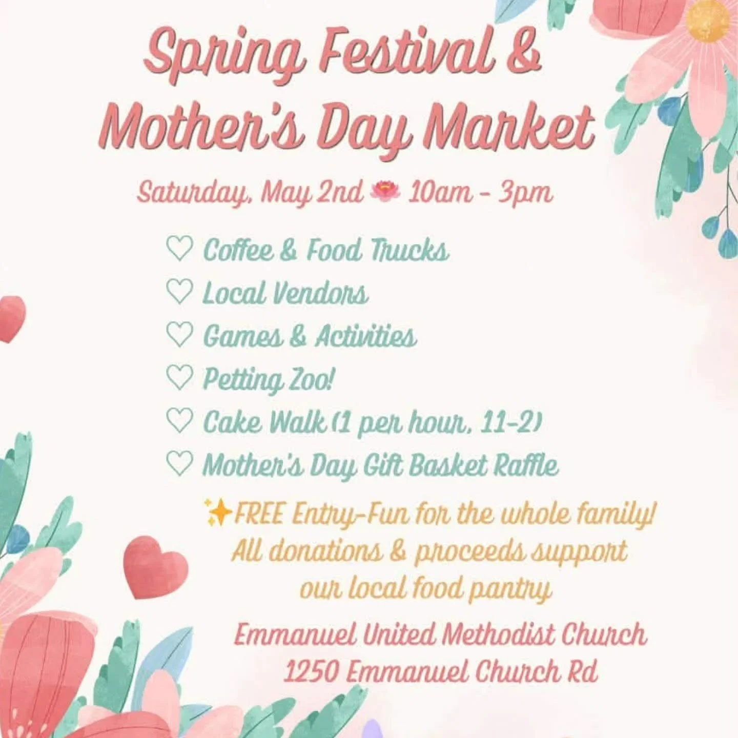 Big News &mdash; I&rsquo;m Moving! ✨
Come see me one last time at my final vendor market before the move! (hopefully ill be back in a couple of years)

Stop by The Spring Festival at Emmanuel United Methodist Church for a fun, family‑friendly event i