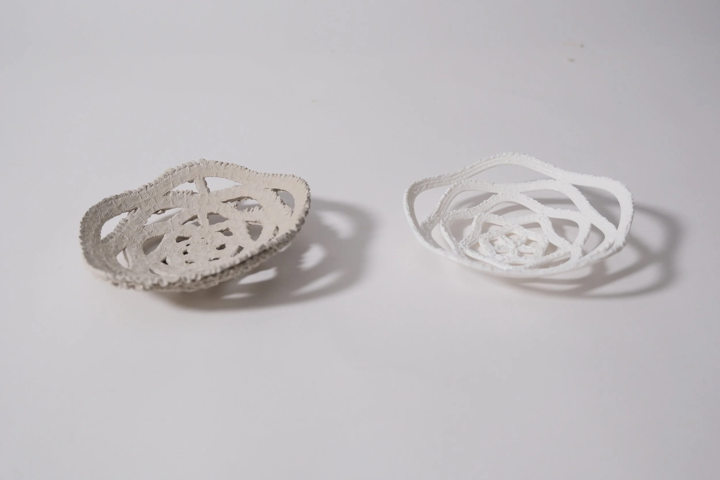 Design 3, Actual (Clay) vs. Ideal (PLA)