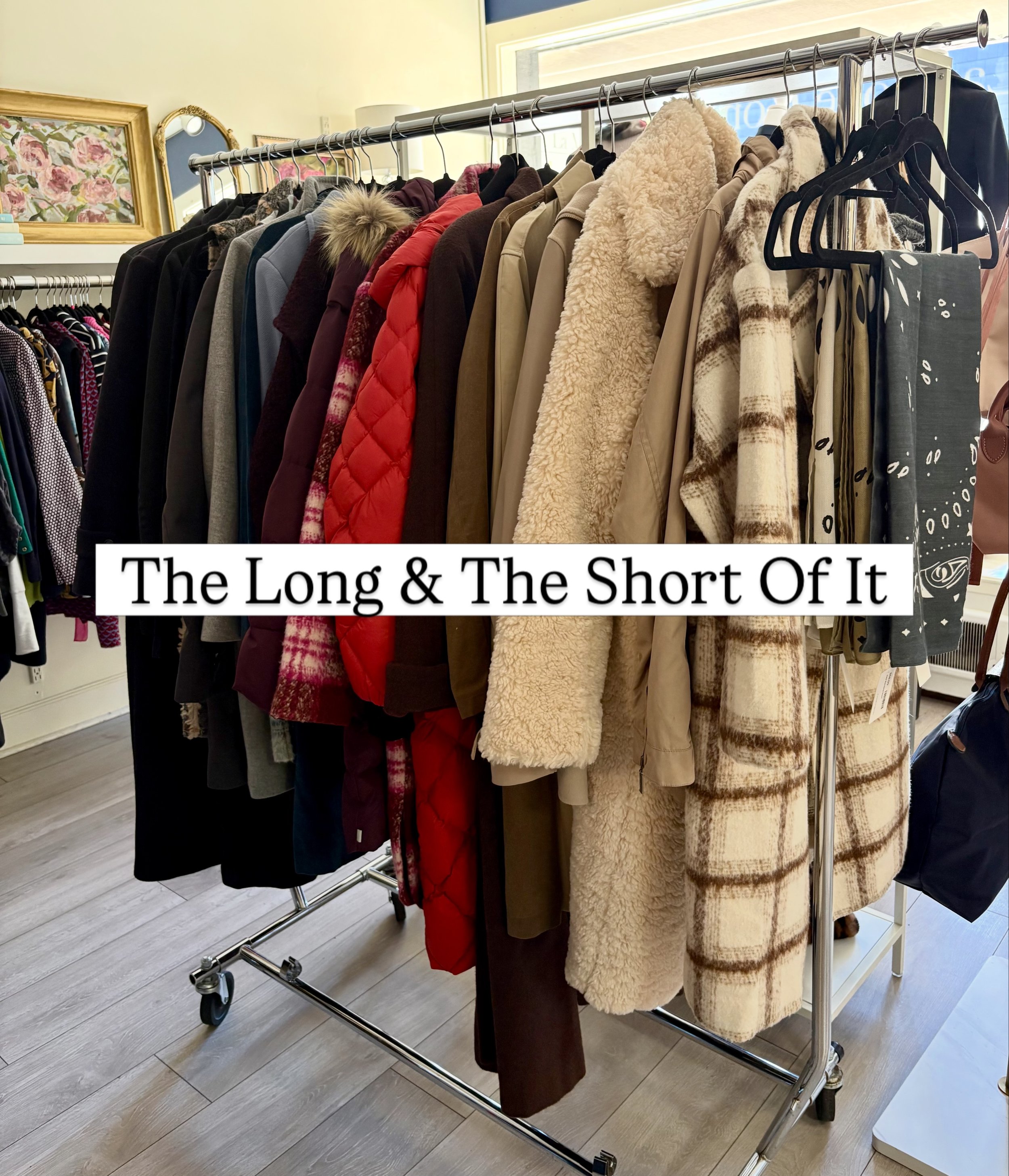 It&rsquo;s Coat, Jacket &amp; Vest Season 🧡
We Have So Many Options To Elevate Your Outlook AND Today &amp; Tomorrow Take 20% Off All Regular Priced Outerwear 🧡