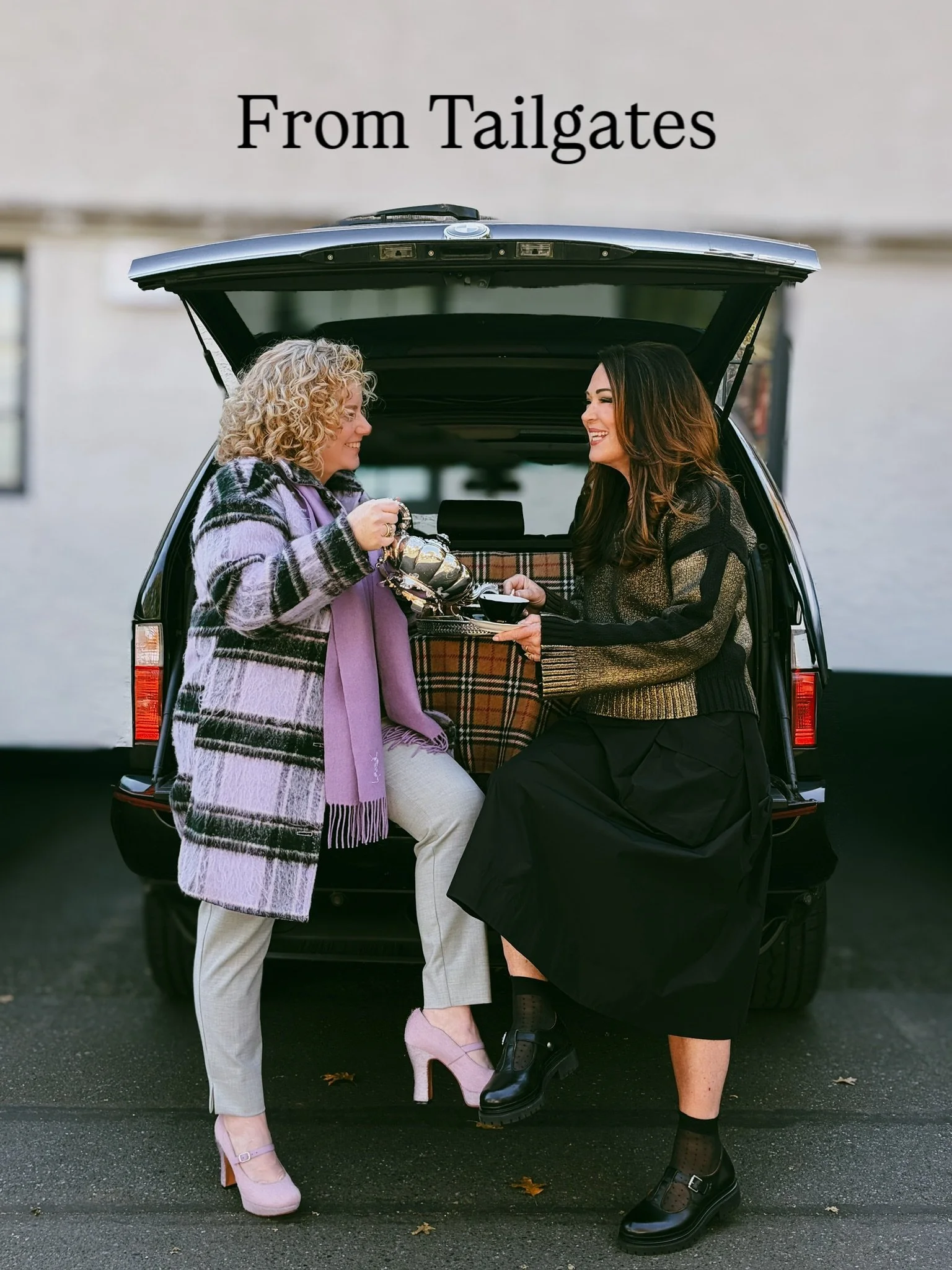 From Tailgates To Tea Parties @alamodeconsignment Has You Covered From Head To Toe 💕
Alexa Wears:
@madisonthelabel Coat, Size Small, $128
YSL Wool &amp; Cashmere Scarf, $158
@yaya_co Pants, Size 12, $72 (NWT)
@fluevog Shoes, Size 9, $189
Lisa Wears: