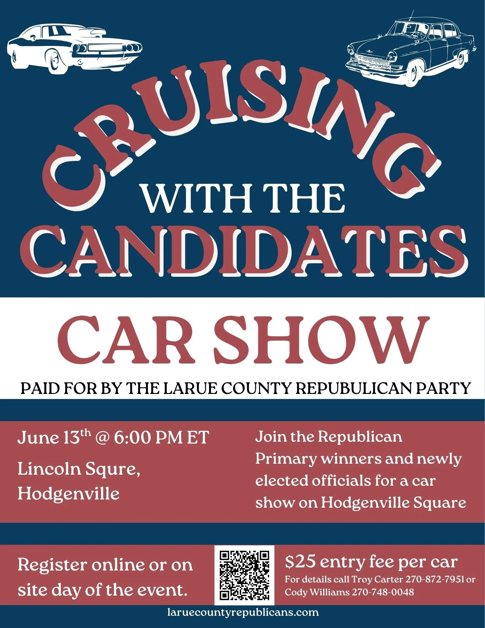 Cruising with the Candidates Car Show