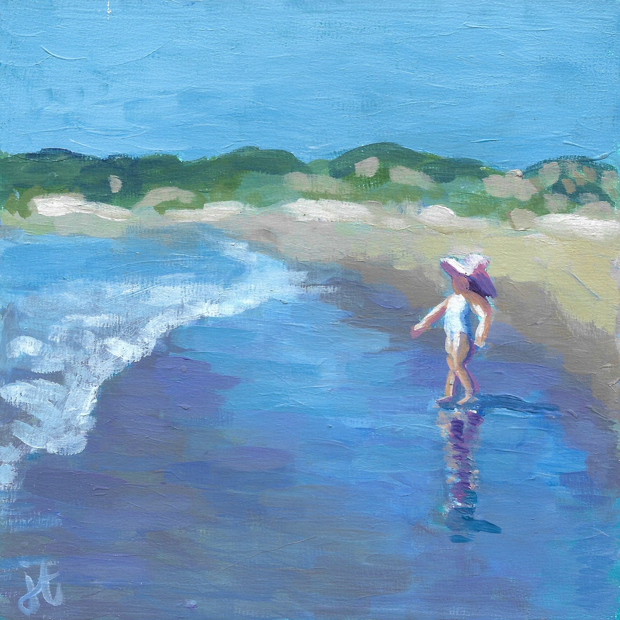 Little Girl on Beach