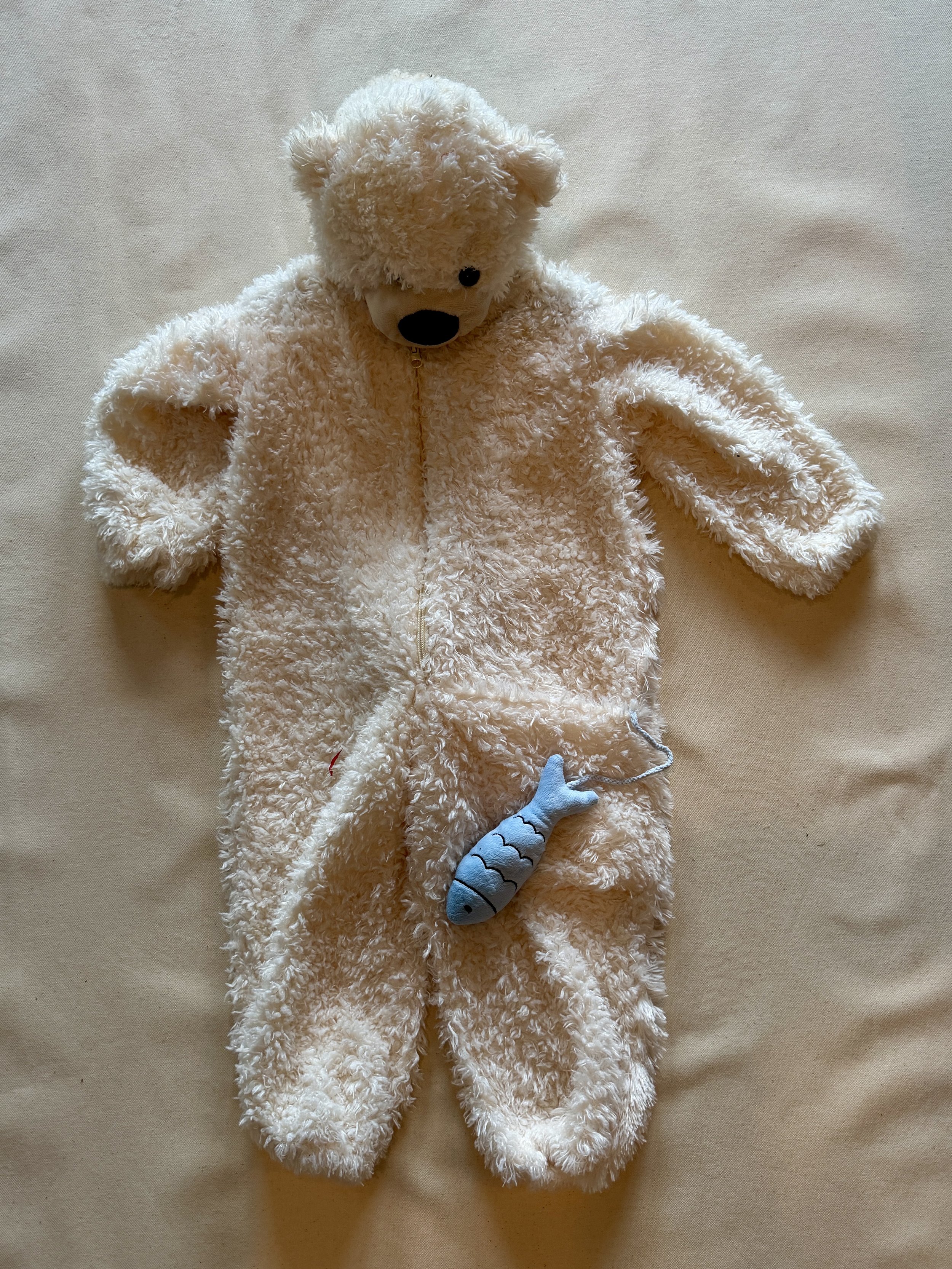 Plush Bear Onesie(Baby Small)