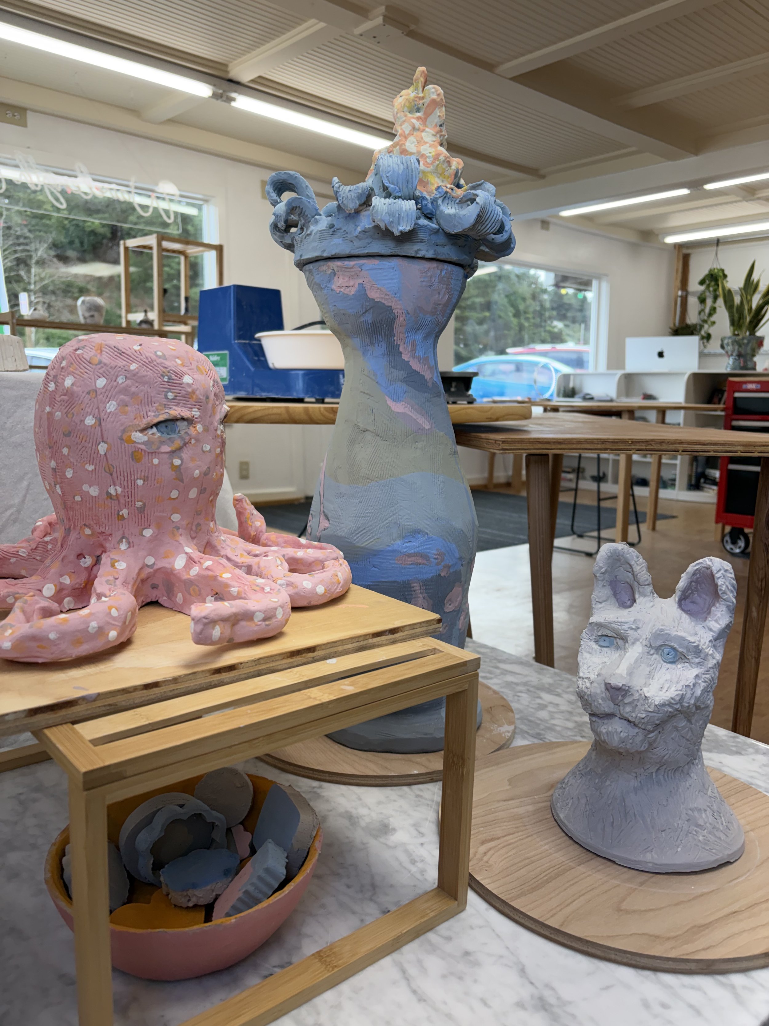 Friday: Freeform Pottery