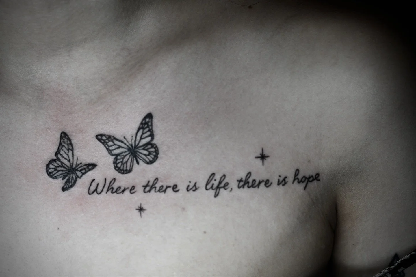 🦋🦋where there is life there is hope.