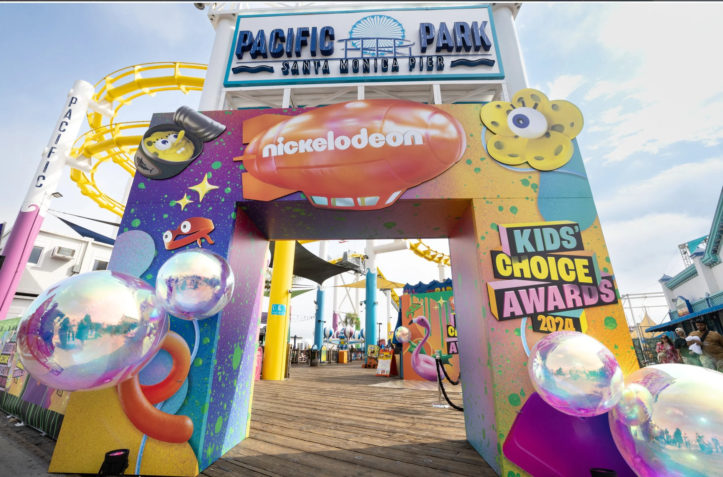 Nickelodeon Kids’ Choice Awards, Santa Monica Pier Takeover