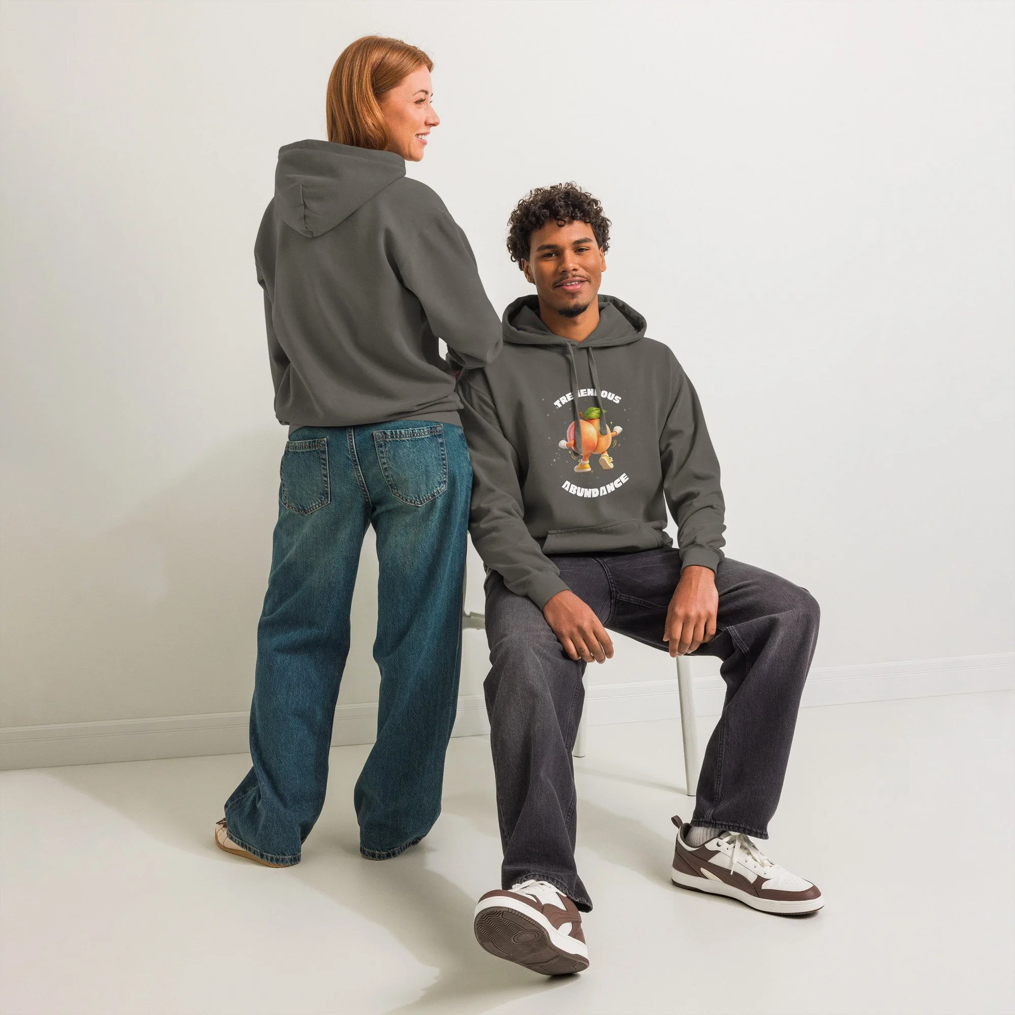 Tremendous Abundance - Unisex garment-dyed hoodie