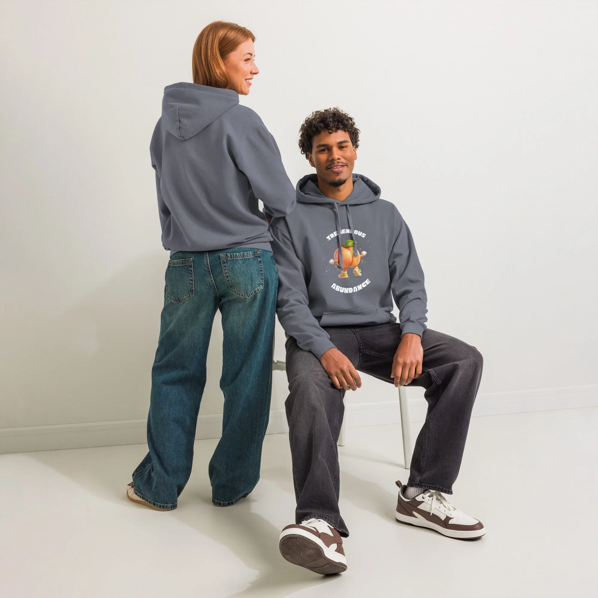 Tremendous Abundance - Unisex garment-dyed hoodie