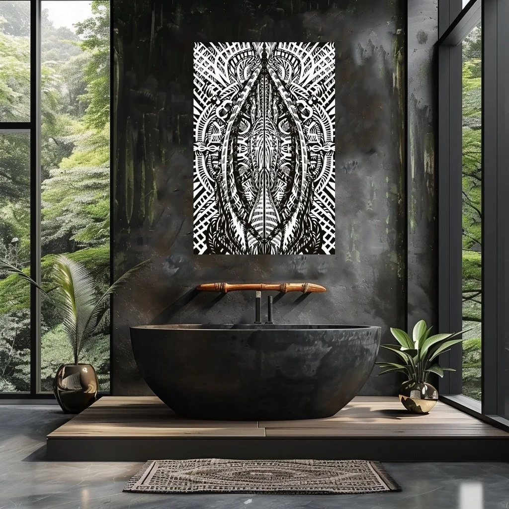 &ldquo;IDRAYANA&rdquo;
The sacred vessel of the divine mother - the womb. Holds the energy of the celestial dragon. 
Union between  heart and dragon, connects to the celestial tribes of the east and west, forming  divine union within the womb. 

The 