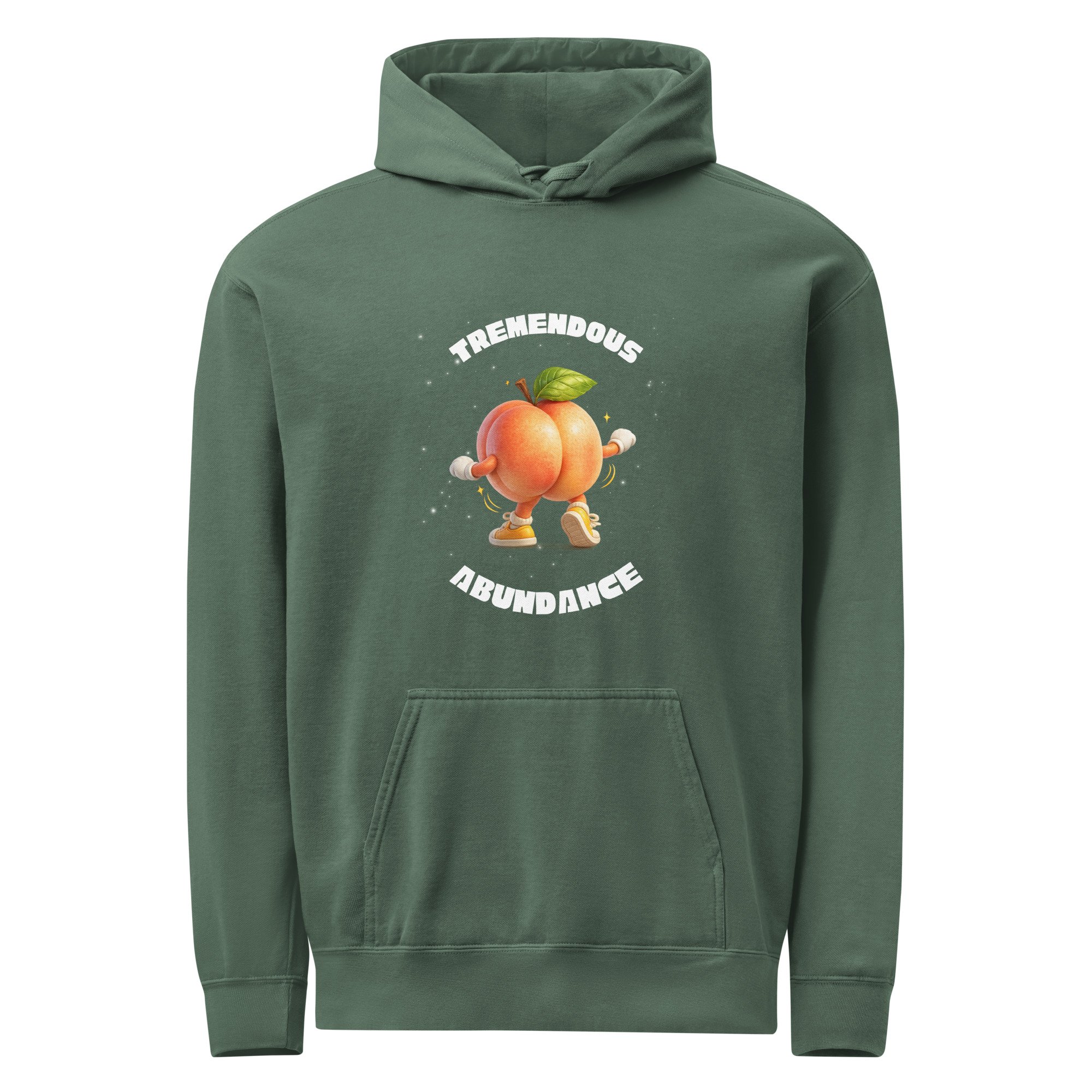 Tremendous Abundance - Unisex garment-dyed hoodie