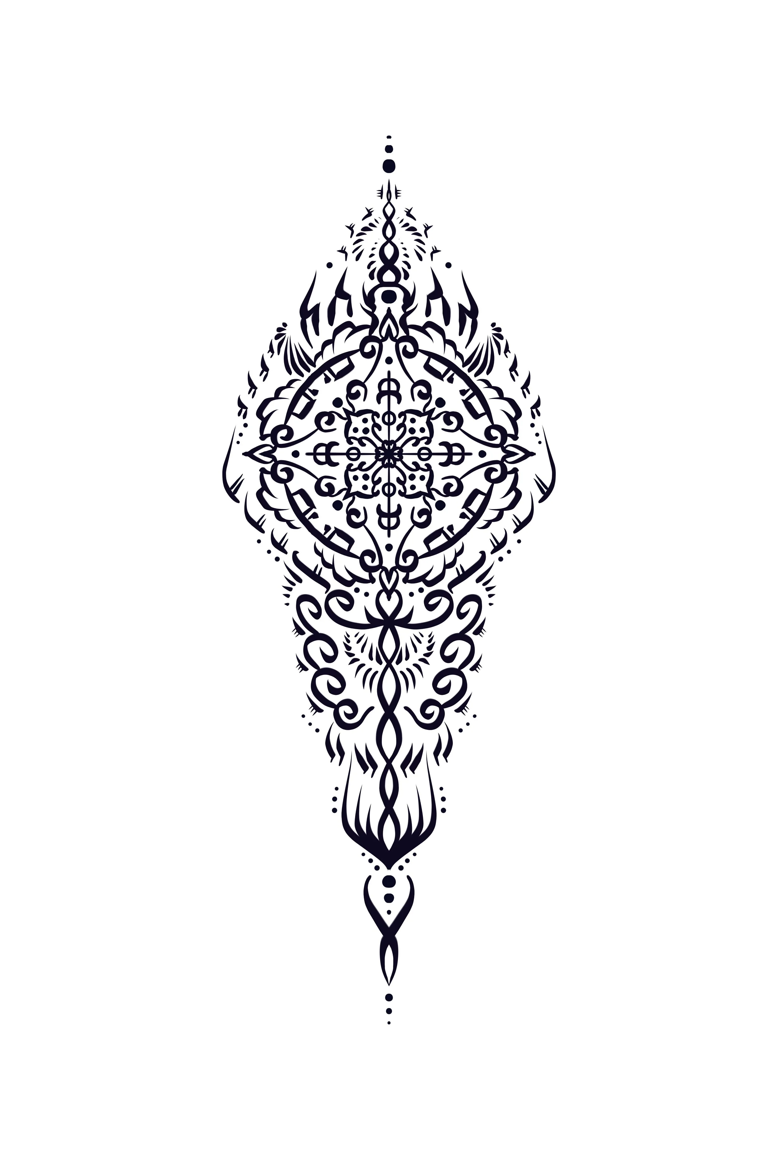 MEDIUM CUSTOM TATTOO - (Design only)