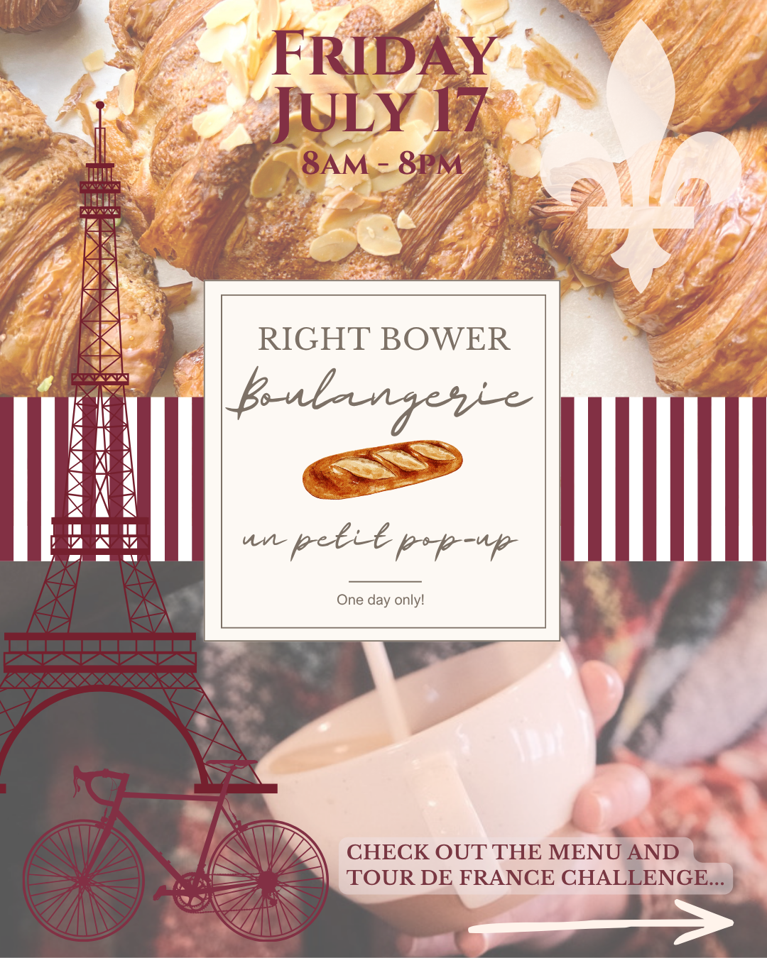 Right Bower Boulangerie: "un petit pop-up"